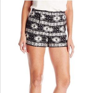 Sam Edelman Prairie Dreamer Tuxedo Shorts 6 NWT